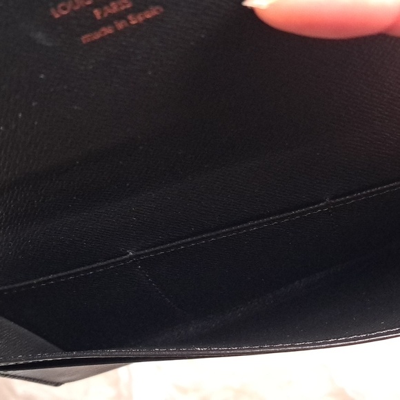 Louis Vuitton New Black Porte Tresor Flap Wallet - Picture 11 of 14
